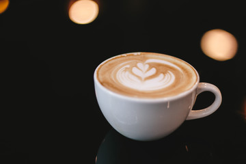 Latte in the morning