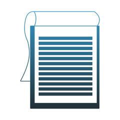 Clipboard document symbol vector illustration graphic design