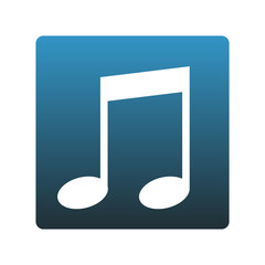 Music app button vector illustration graphic design