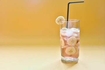 refreshing drink banana