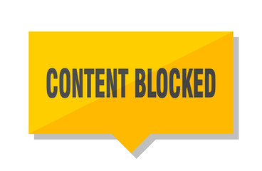content blocked price tag