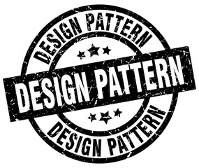 design pattern round grunge black stamp