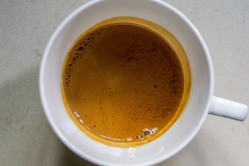Espresso in a cup