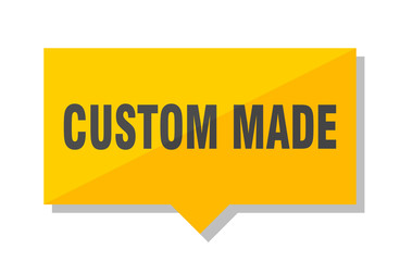 custom made price tag