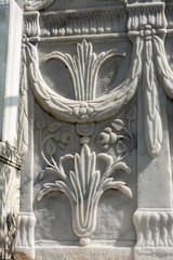 Ottoman marble carving art detail
