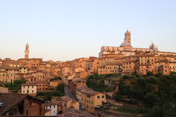 Fototapeta na wymiar Siena, Toscana, Italy. 