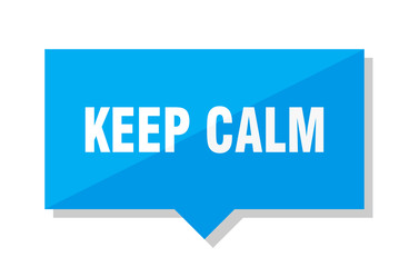keep calm price tag