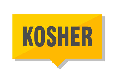 kosher price tag