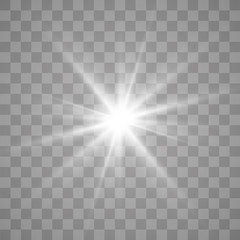 Light flare special effect. Illustration.