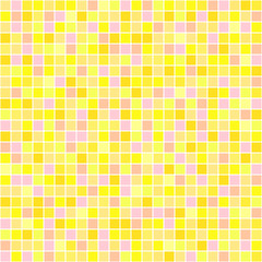 Fototapeta premium Checkered texture. Seamless grid pattern. Colorful wallpaper of the surface. Bright tile background. Print for polygraphy, posters, t-shirts and textiles. Unique doodle for design