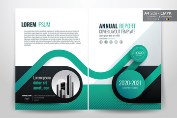Abstract vector modern/ flyer design / brochure design template / annual report /book cover / corporate identity template /in an A4 page
