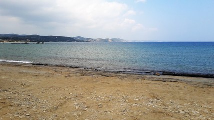 Mediterranean  sea side Cyprus