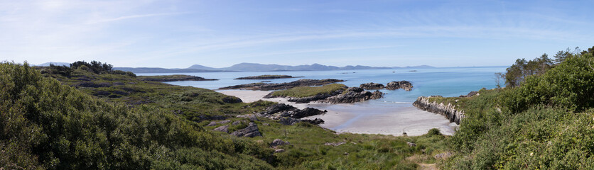 Isolated Beach Panorama, Ireland