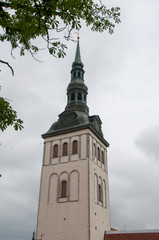 Obraz premium Old church tower