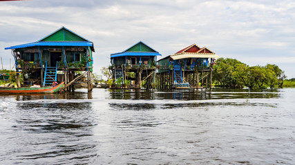 Tonle Sap Lake, village