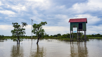 Tonle Sap Lake, village