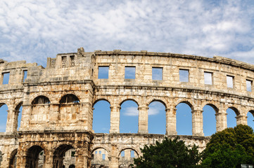 Obraz premium Pula, Croatia - Amphitheatre