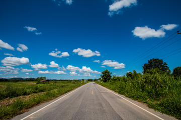 road and sky 