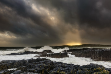 Fototapeta premium Sheeps cove, west cork, Ireland.