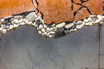 bricks and stones wall