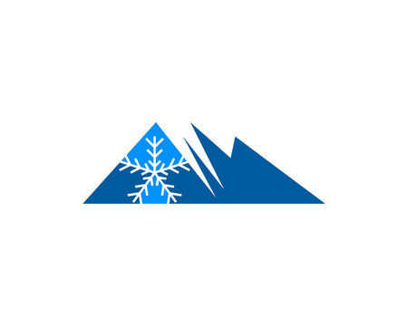 snowflake mountain logo