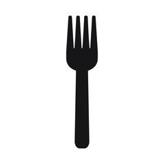 Fork icon vector