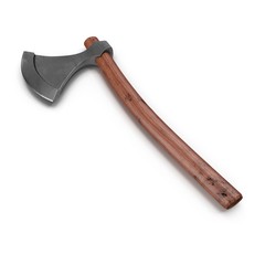 Swedish Viking Axe on white. 3D illustration