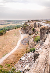 View of historical wall in Sur region, Diyarbakir, Turkey