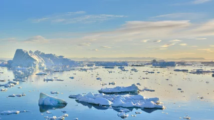 Crédence en verre imprimé Arctique Ilulissat. Groenland