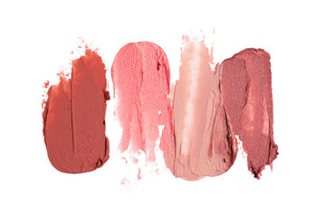 lipstick on white background