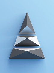Abstract triangulated geometric object