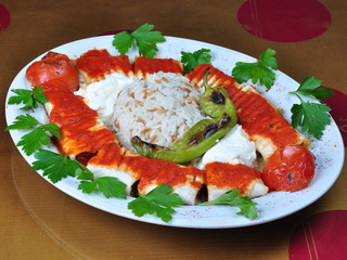 Beyti kebabi