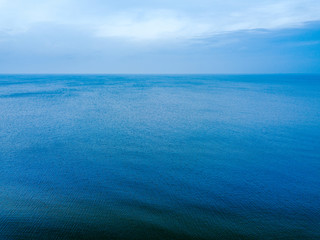 Aerial view of Baltic sea, Latvia