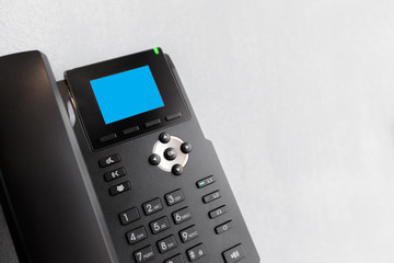 Obraz premium Hotel phone, close up