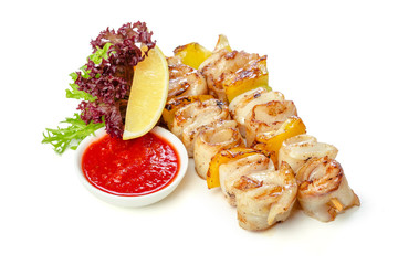 Isolated roasted meat