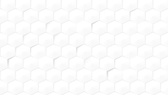 Abstract Light Seamless Hexagon Honeycomb Background © prah