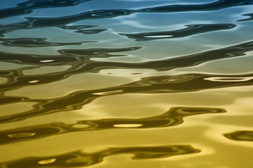 Fototapeta na wymiar abstract water wave pattern in river