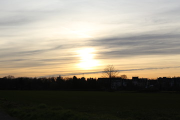 Abendrot / Sonnenuntergang