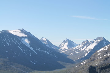 Fototapeta na wymiar Norwegian Mountain