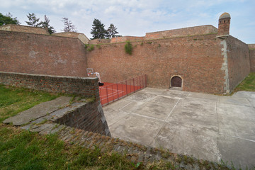 Obraz premium Basketball court in Belgrade fortress