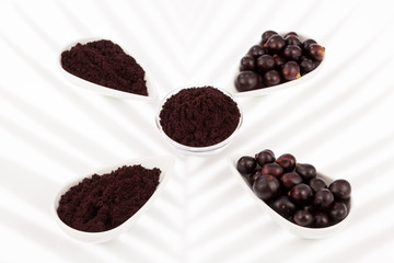 Fruit and acai powder - Euterpe oleracea