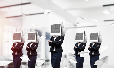 Business addiction on modern technologies.