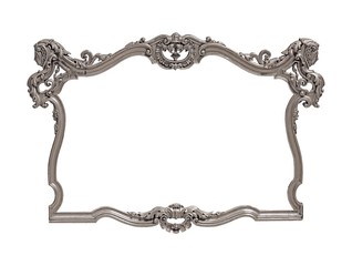 Silver frame for paintings, mirrors or photo