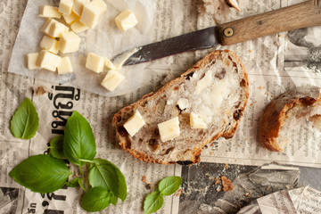 Bread with butter