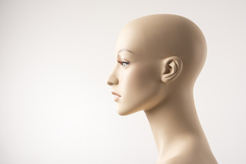 Female Mannequin Face Profile