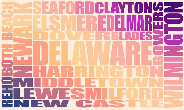 Image relative to usa travel. Delaware state cities list