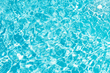 Texture and background of pool water
