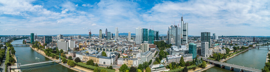 Luftbild Frankfurt am Main Innenstadt