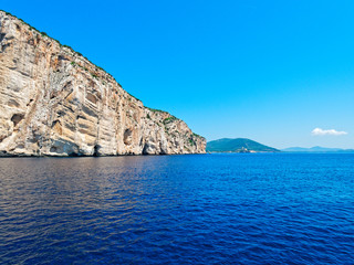 Obraz premium Beautiful view of Capo Caccia cliffs. Sardinia, Italy