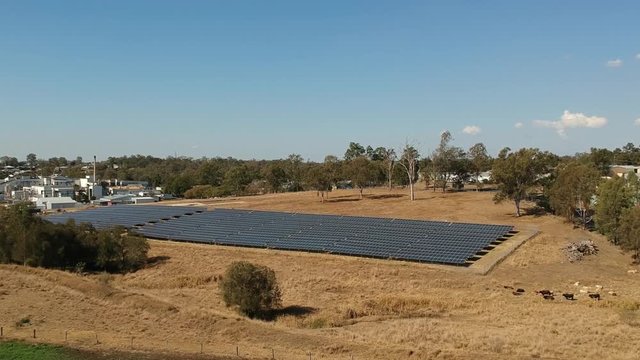 Part3 of Solar Farm fly over in Australia